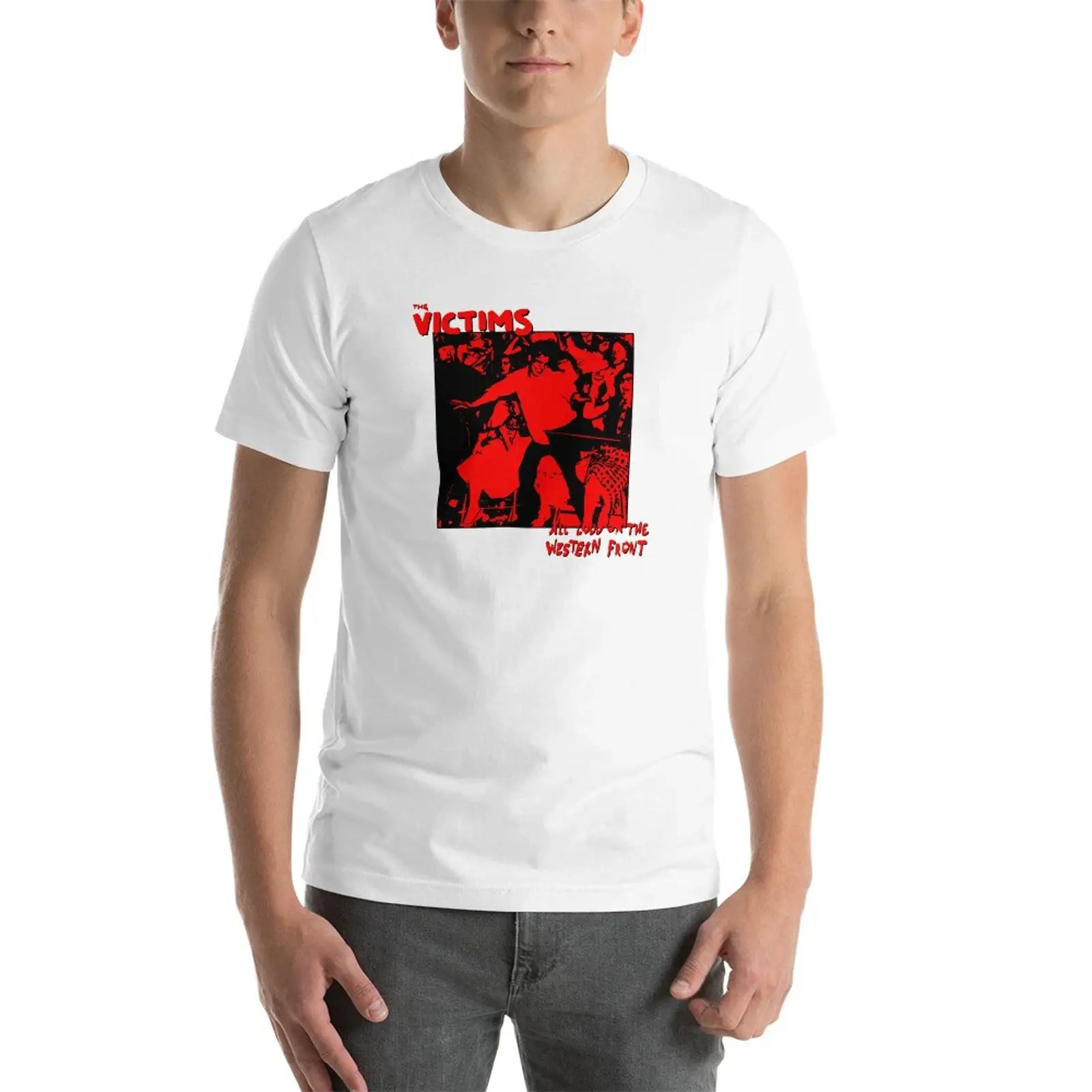 Vintage Fashion Victim Shirt - T-shirt Victims Hoodoo Gurus, groupes indie,