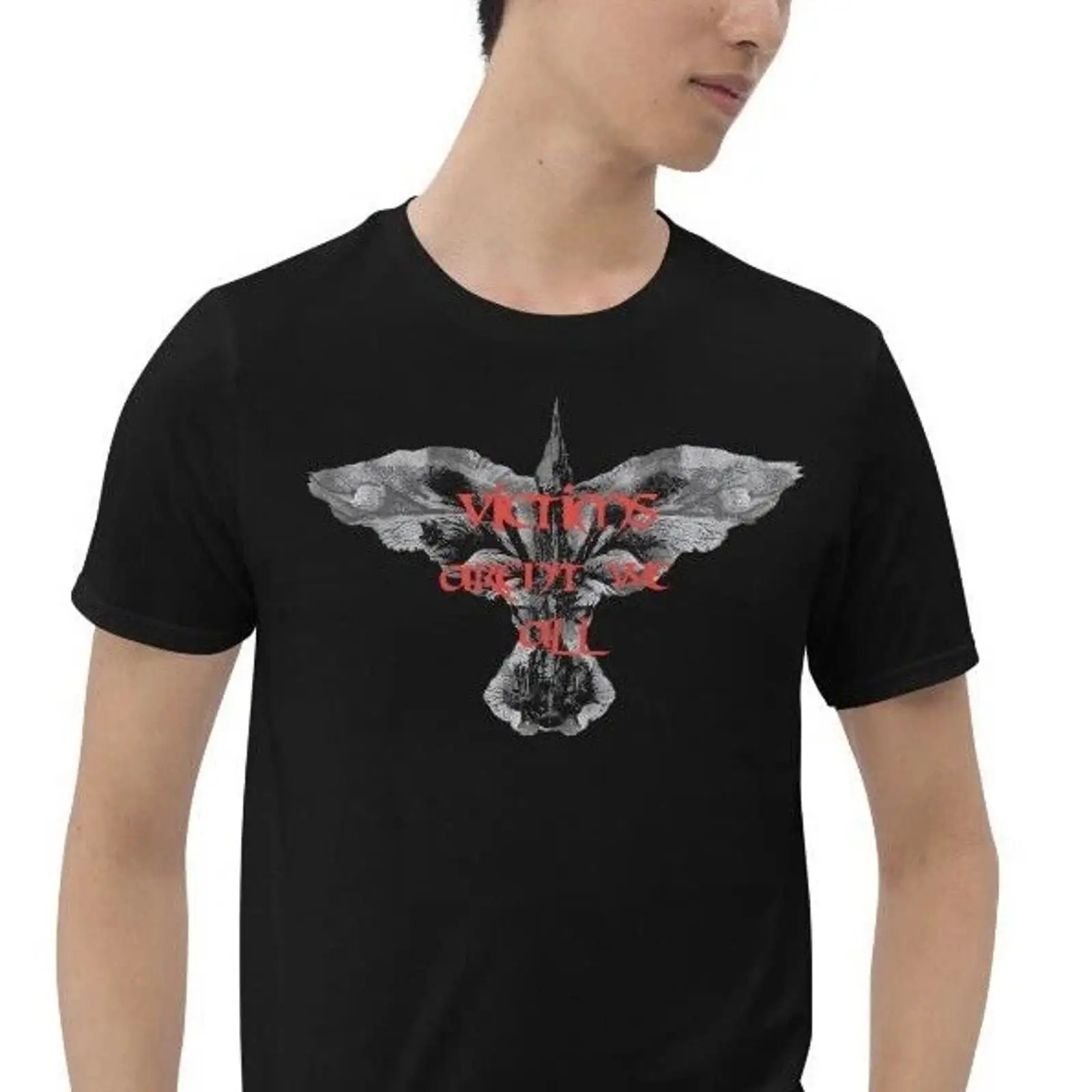 Vintage Fashion Victim Shirt - T-shirt vintage délavé pour homme, style