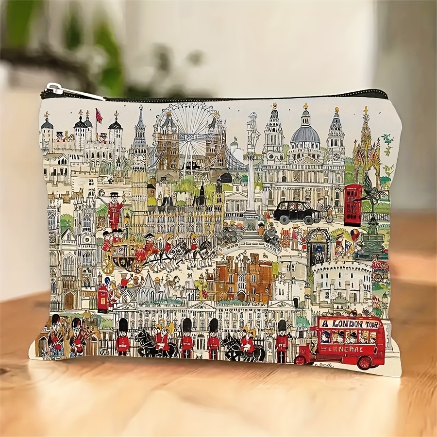 Vintage Fashion London - Sac à cosmétiques Vintage London Skyline,