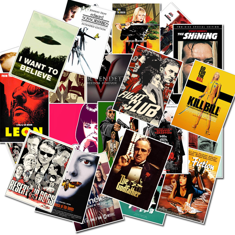 Vintage Fashion Magazines - Affiches de films classiques, autocollants Pulp