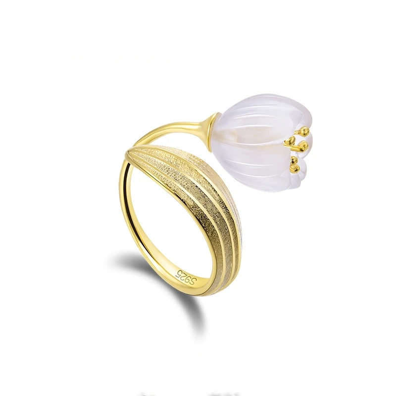 Vintage Fashion Rings For Women - Bague ouverte vintage en or pour
