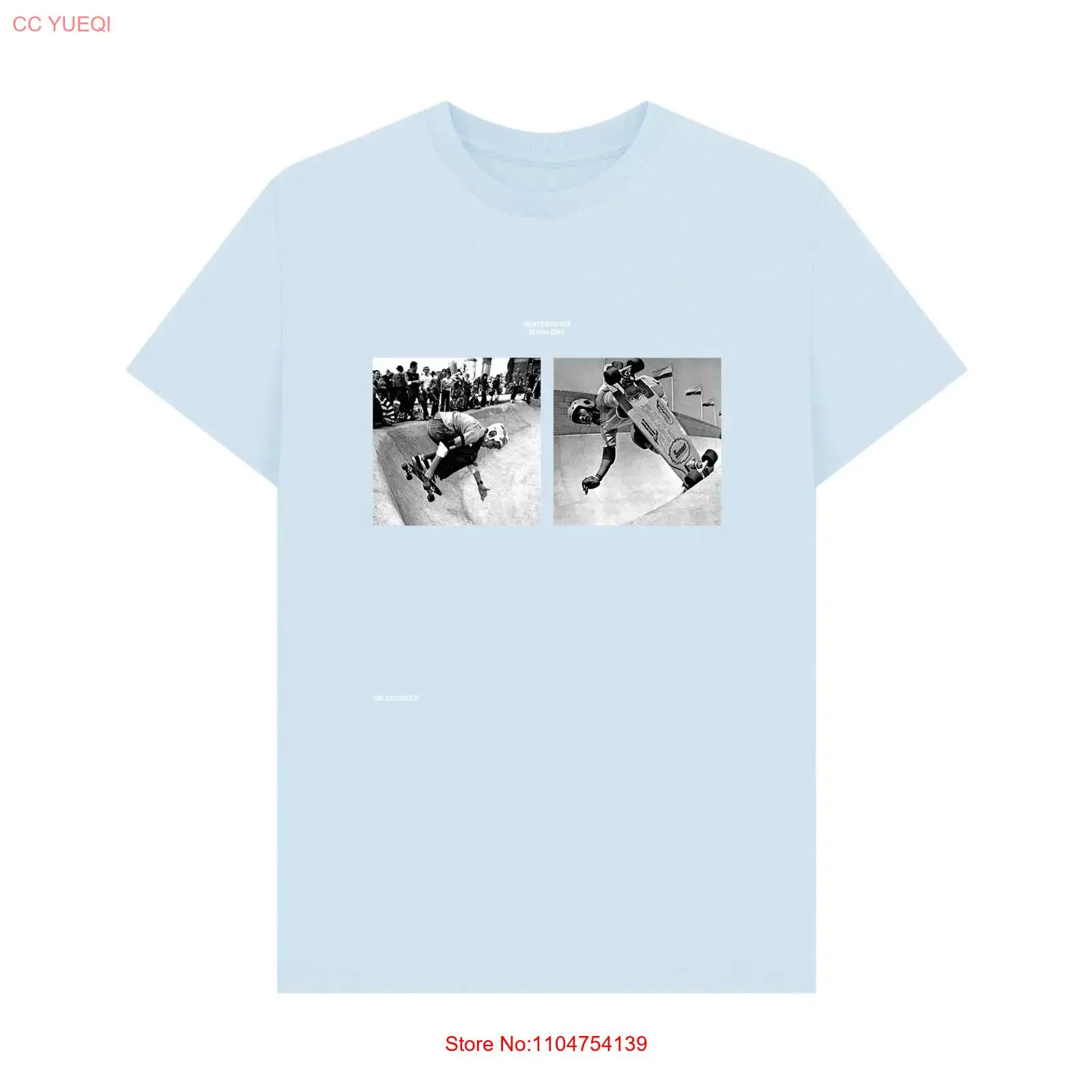 Vintage Fashion Magazines - T-shirt PREMIUM OFFICIEL Skateboard Magazine 180,