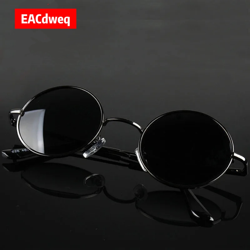 Vintage Fashion Designer - Lunettes de soleil rondes rétro vintage