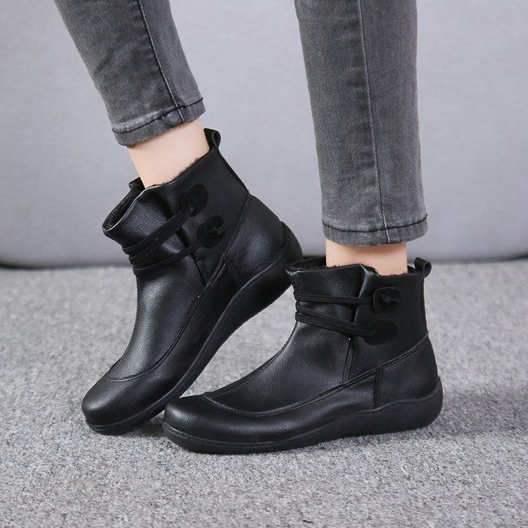 Bottines à enfiler vintage pou - Vintage Fashion Plus Size avis et prix