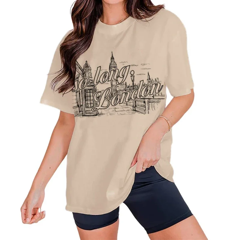 T-shirt manches courtes femme, - Vintage Fashion London avis et prix