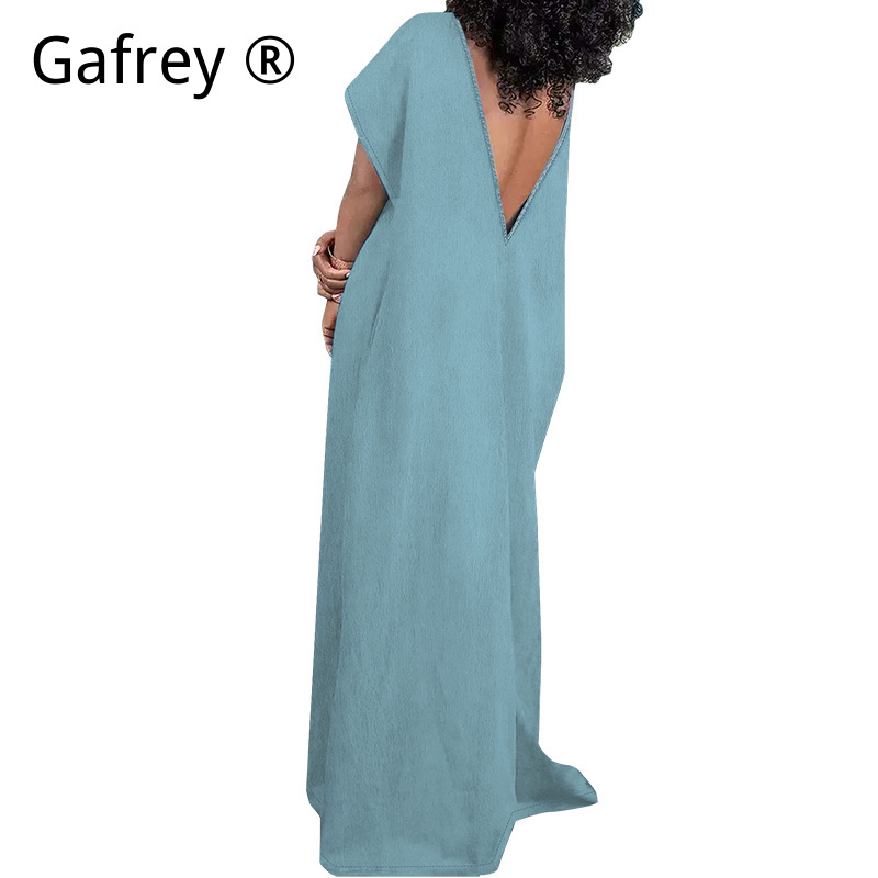 Robe longue en jean pour femme - Vintage Fashion Plus Size avis et prix