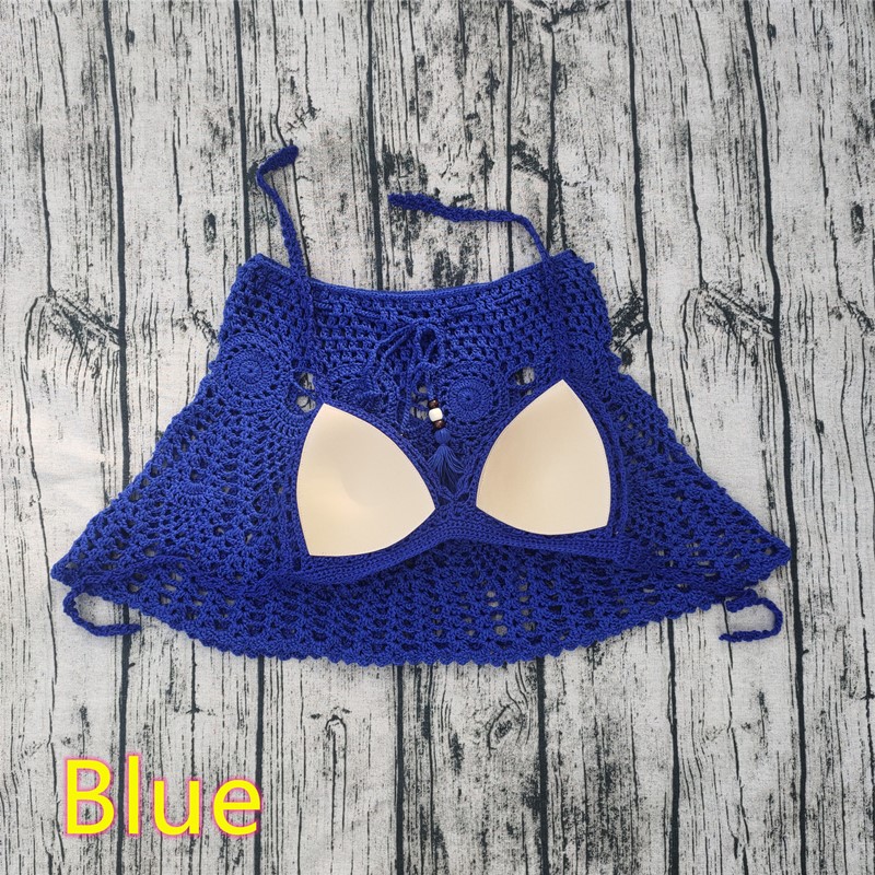 Ensemble de bikini sexy pour f - Crochet Top Boho avis et prix