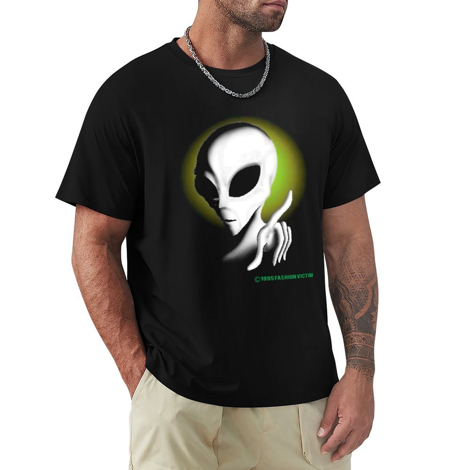T-shirt vintage ALIEN 1995, mo - Vintage Fashion Victim Shirt avis et prix