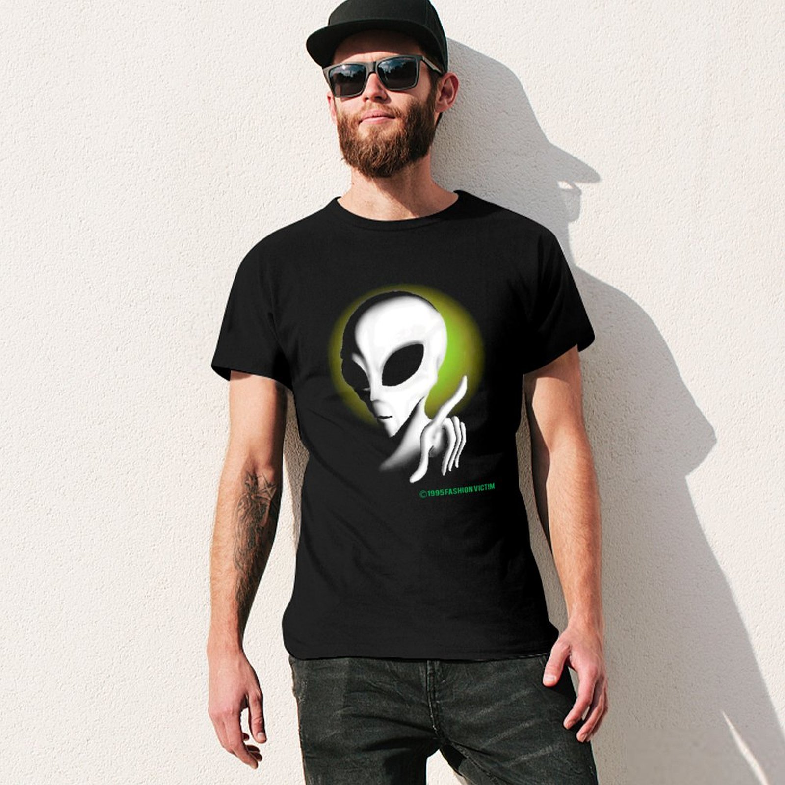 T-shirt vintage ALIEN 1995, mo - Vintage Fashion Victim Shirt avis et prix