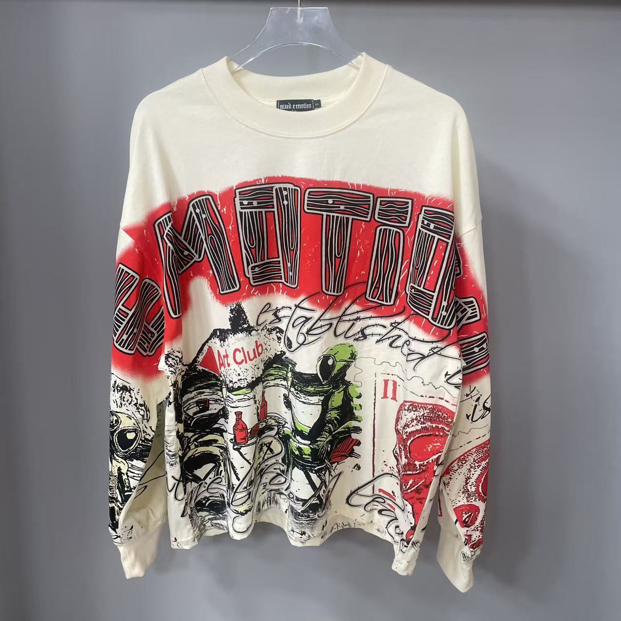 T-shirt à manches longues MIXE - Vintage Fashion Designer avis et prix