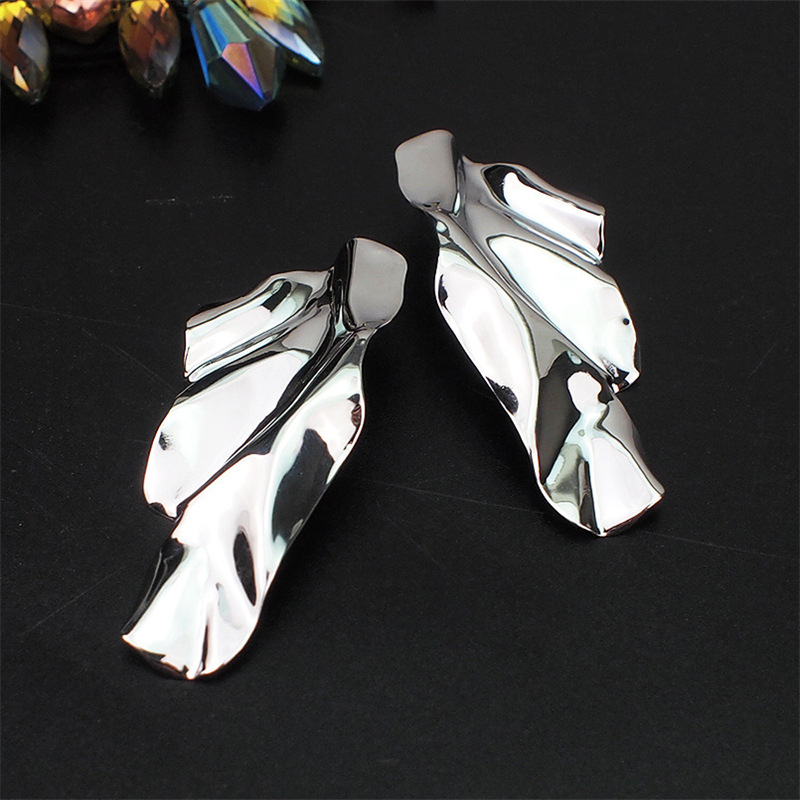 Grandes boucles d'oreilles géo - Vintage Fashion Magazines avis et prix