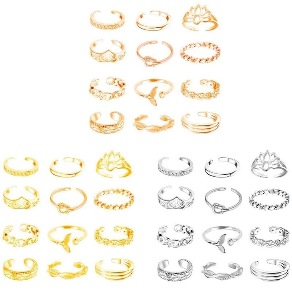 Bague de pied en alliage style - Vintage Fashion Rings For Women avis et prix