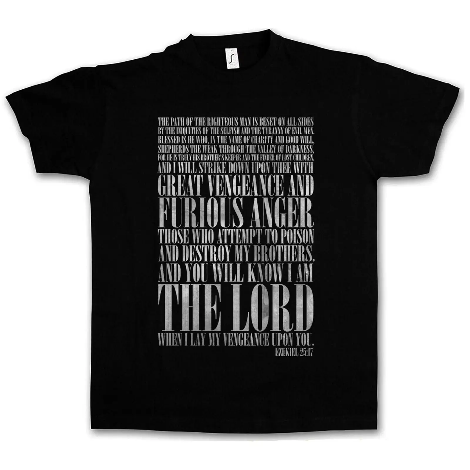 T-shirt EZEKIEL 25 17 Pulp Fic - Vintage Vegas Fashion avis et prix