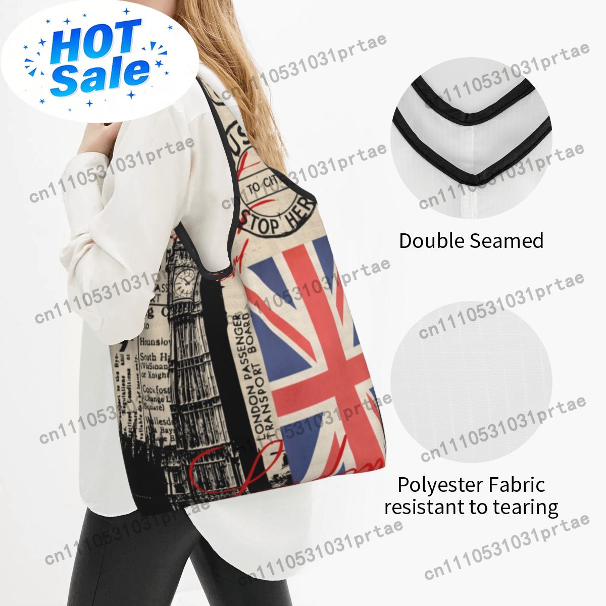 Sac de courses rétro vintage p - Vintage Fashion London avis et prix