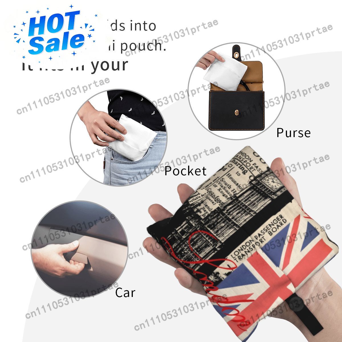 Sac de courses rétro vintage p - Vintage Fashion London avis et prix