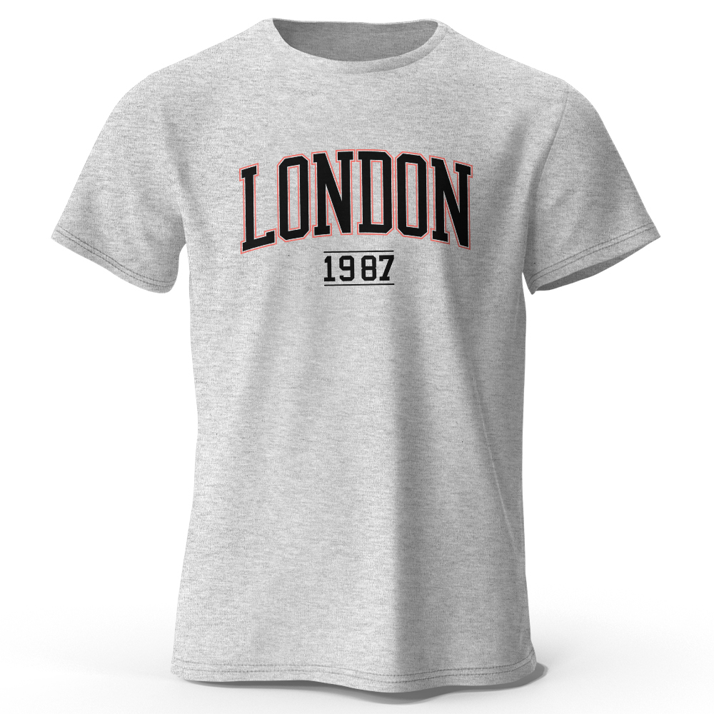 Hommes Londres 1987 Vintage T- - Vintage Fashion London avis et prix