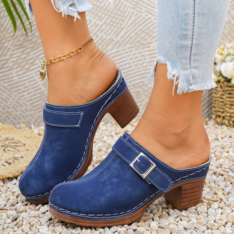 Mules à enfiler pour femmes, à - Vintage Fashion Online avis et prix