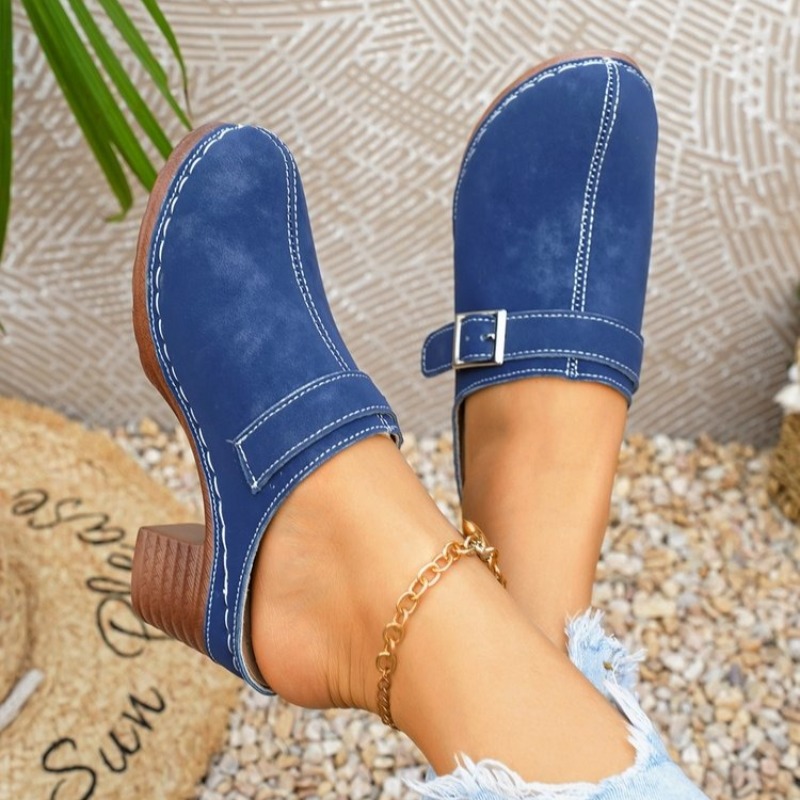 Mules à enfiler pour femmes, à - Vintage Fashion Online avis et prix