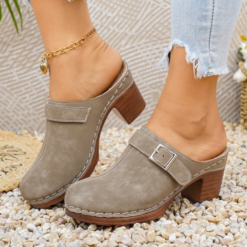 Mules à enfiler pour femmes, à - Vintage Fashion Online avis et prix