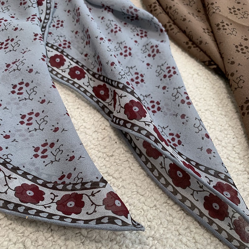 Foulard bandana 100% soie, imp - Vintage Fashion Rings For Women avis et prix