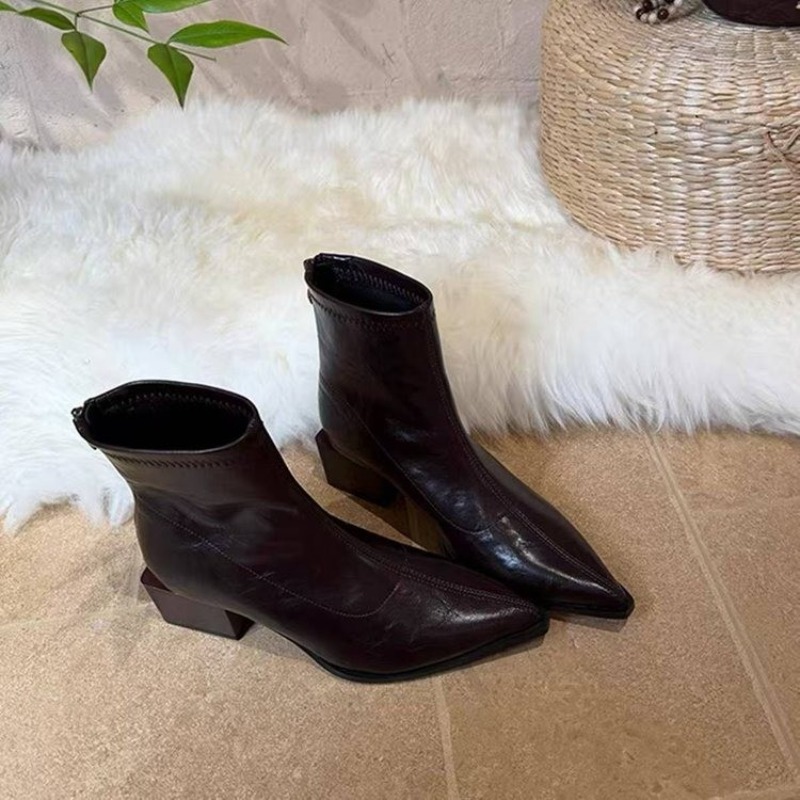 Bottines pour femmes à bout po - Vintage Fashion Online avis et prix
