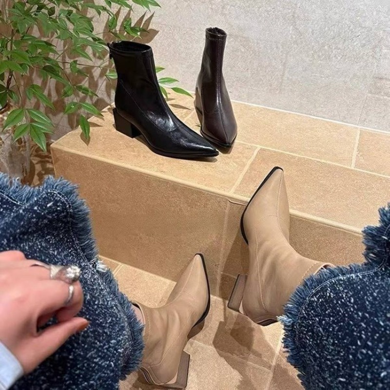 Bottines pour femmes à bout po - Vintage Fashion Online avis et prix