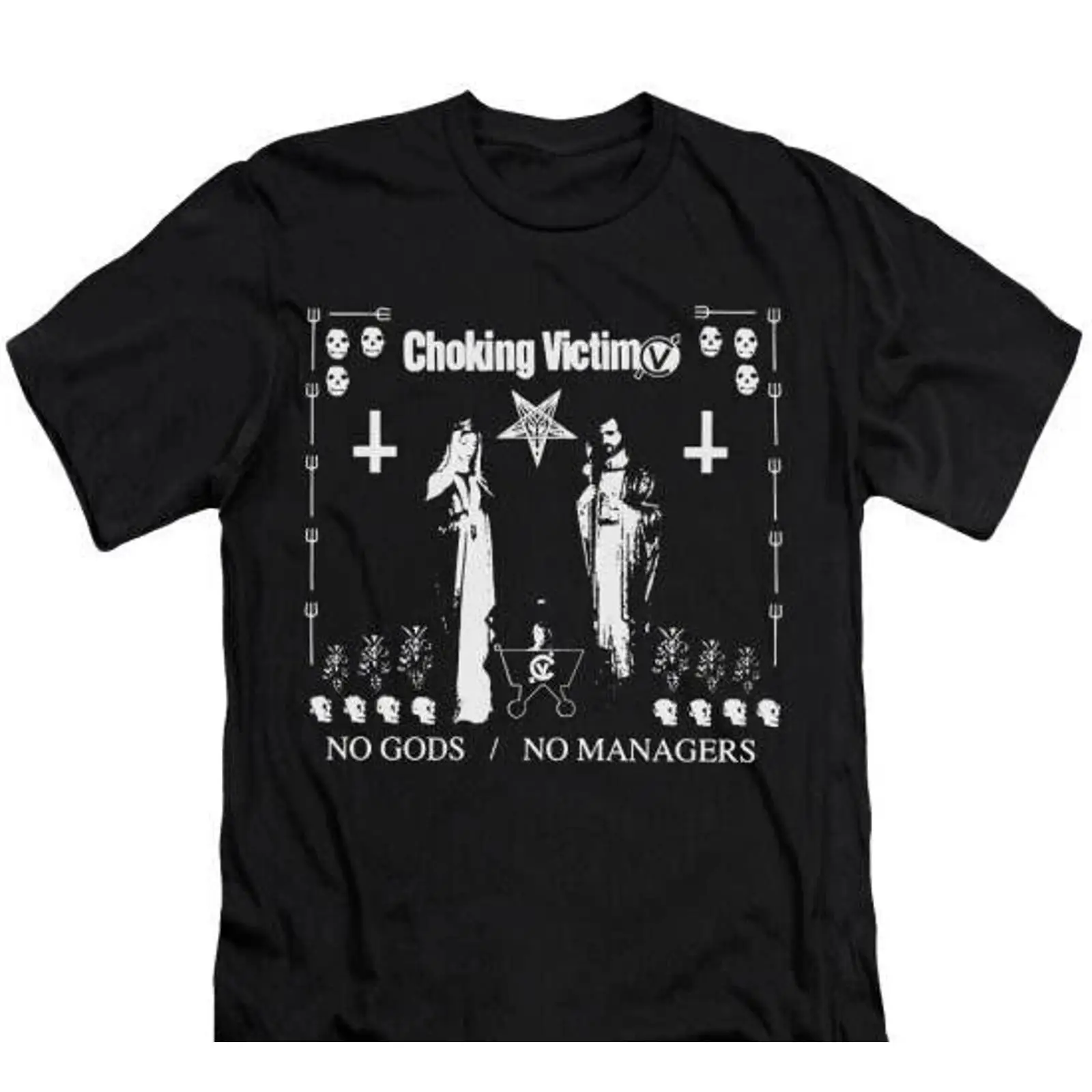 T-shirt Choking Victim, Mercha - Vintage Fashion Victim Shirt avis et prix