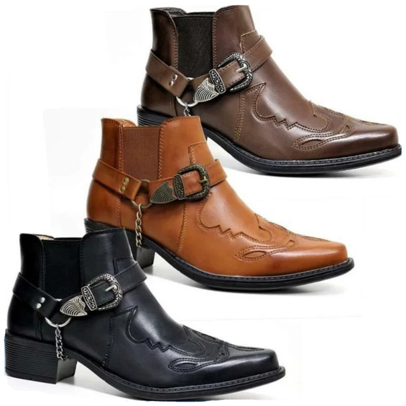 Bottes de cowboy vintage en cu - Vintage Fashion Online avis et prix