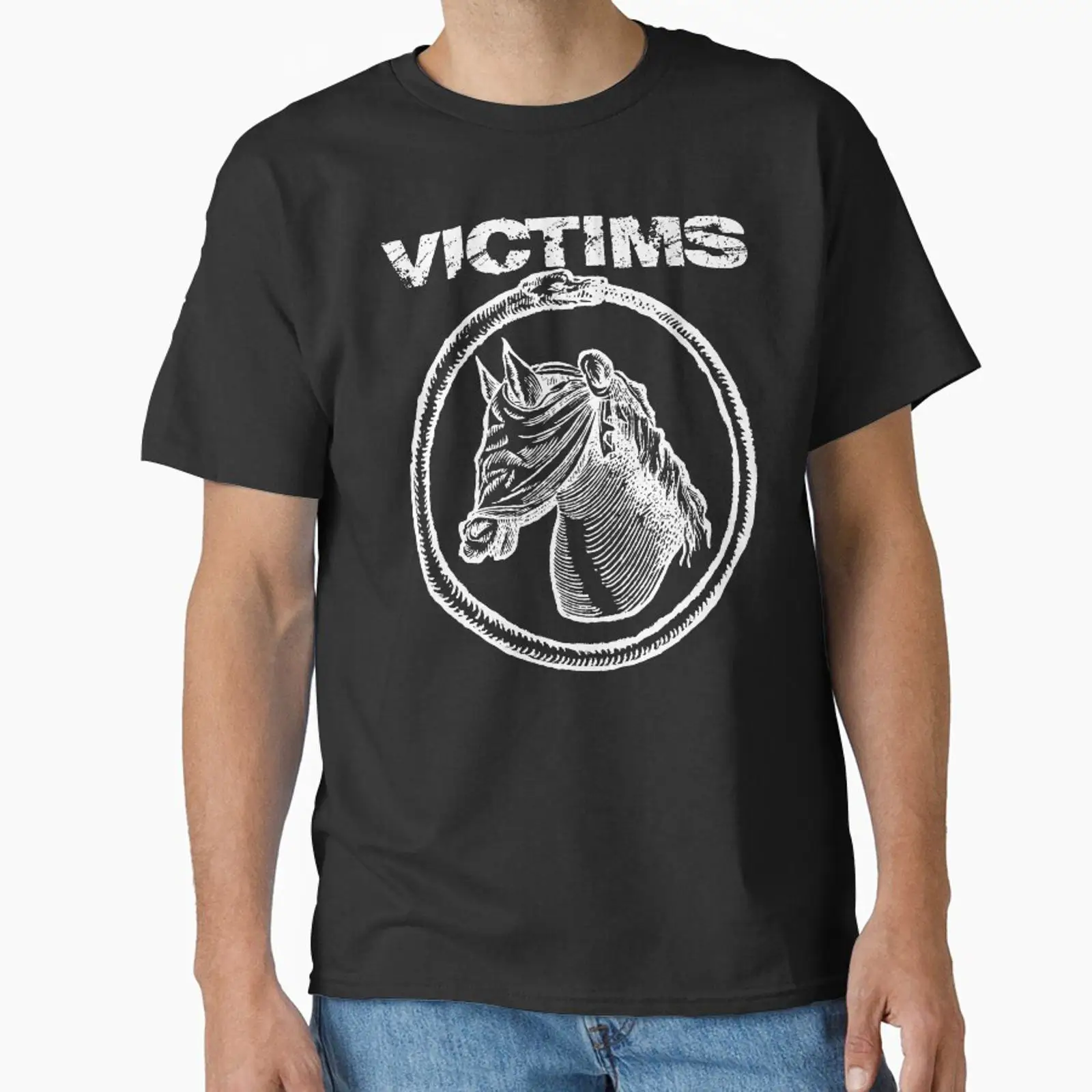 T-shirt classique VICTIMS HORS - Vintage Fashion Victim Shirt avis et prix